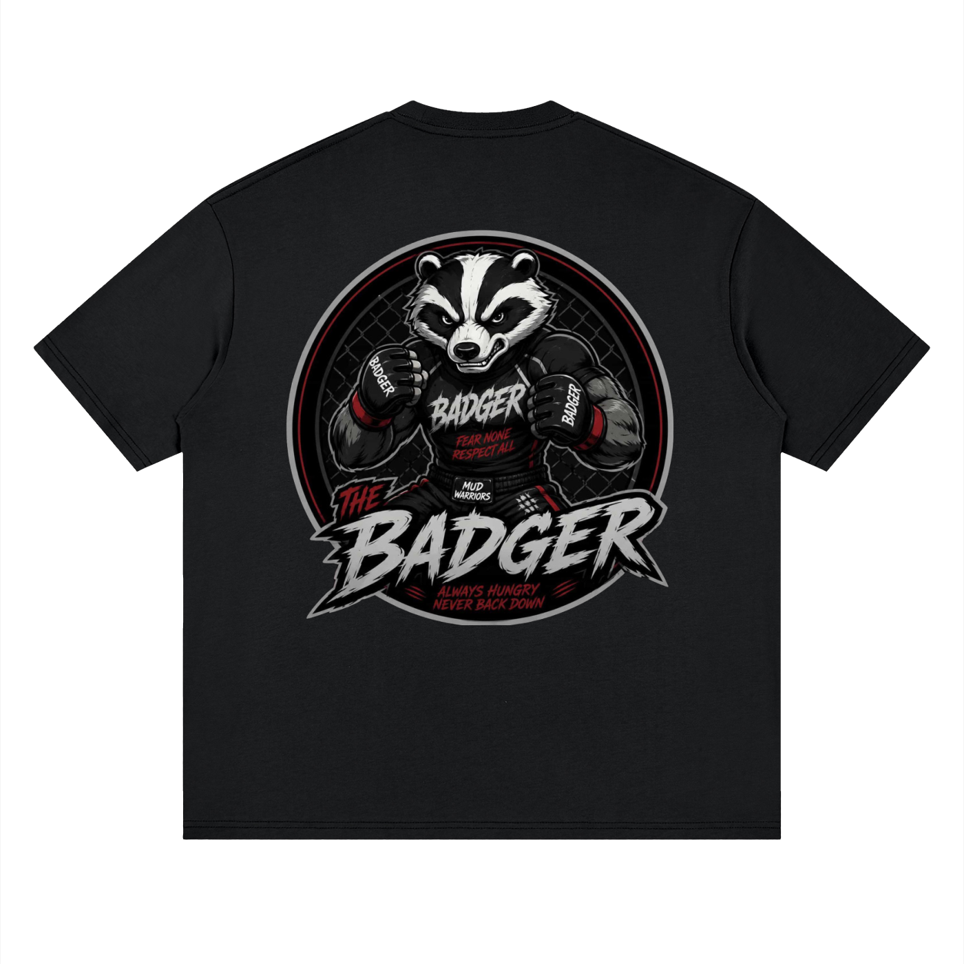 Trenton "The Badger" Bey Jr. Loose Drop Shoulder T-Shirt