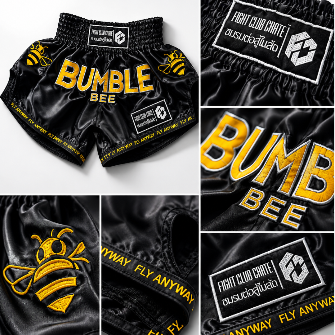 Bumble Bee Muay Thai Shorts