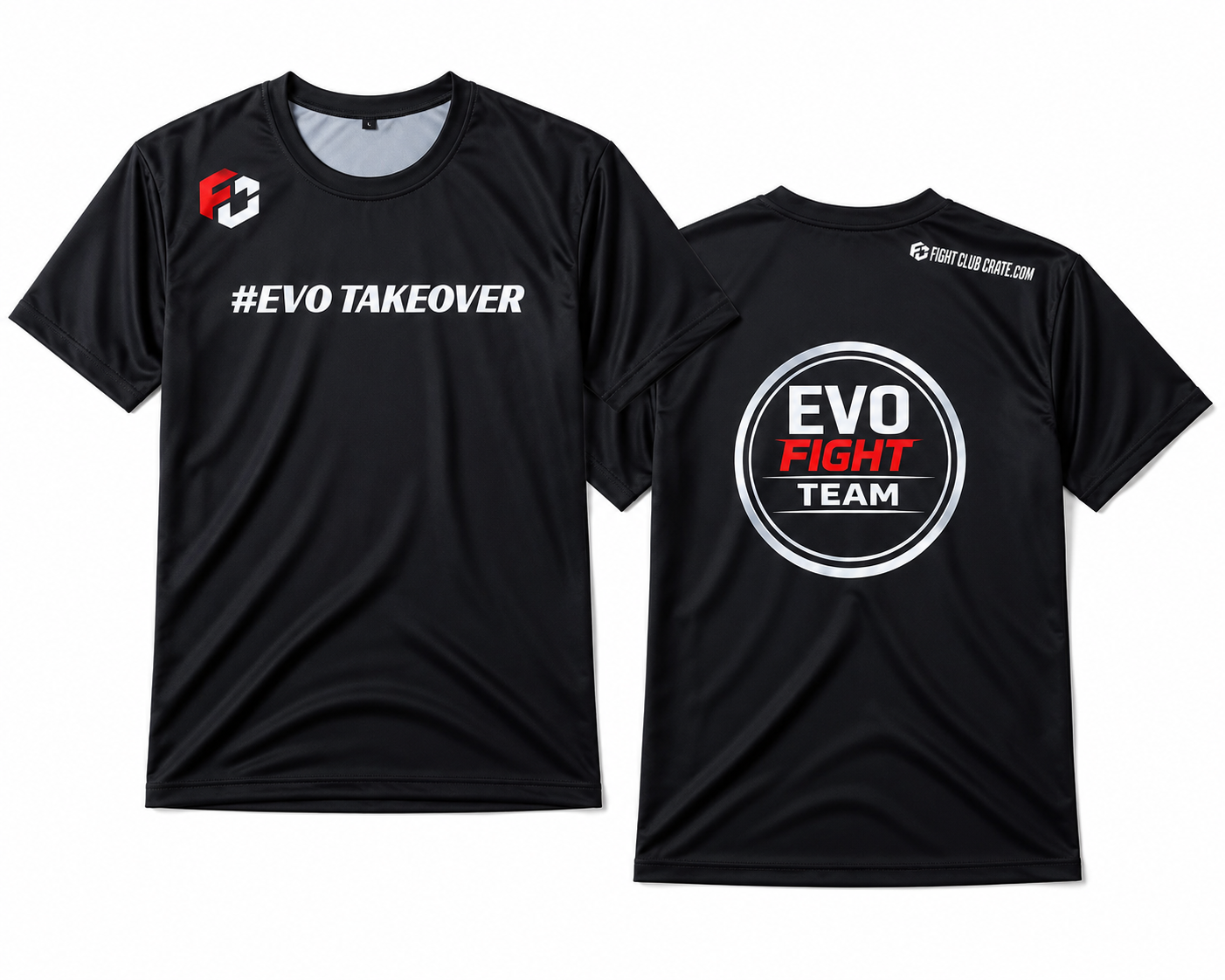 EVO Media x Fight Club Crate Performance Tee