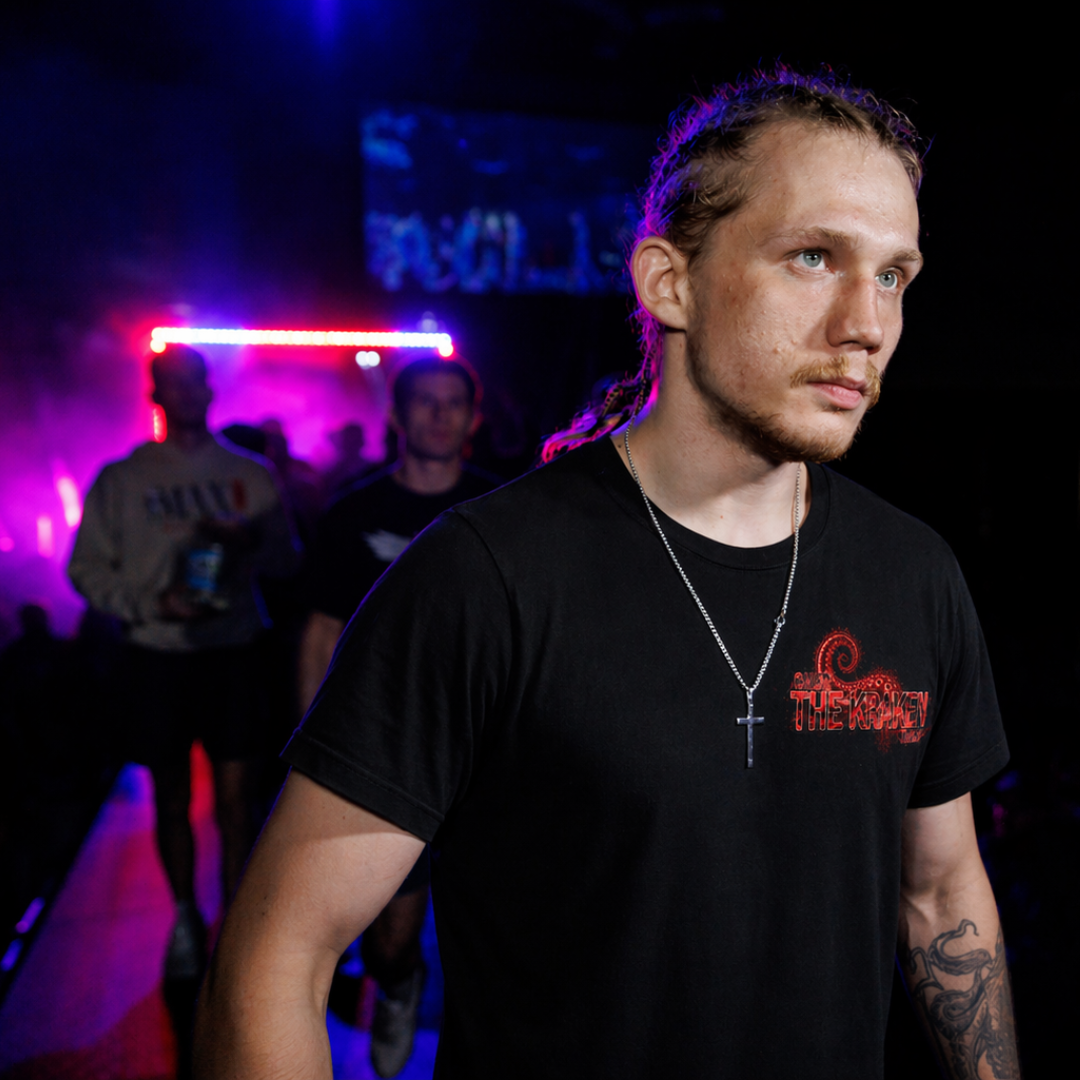 Caleb 'The Kraken' Tracy Tee